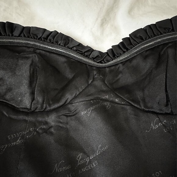 Airina Mini Dress by Nana Jacqueline in Black - Picture 6 of 9